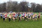 Under-13s girls start,  2012 McCain Liverpool Cross Challenge.